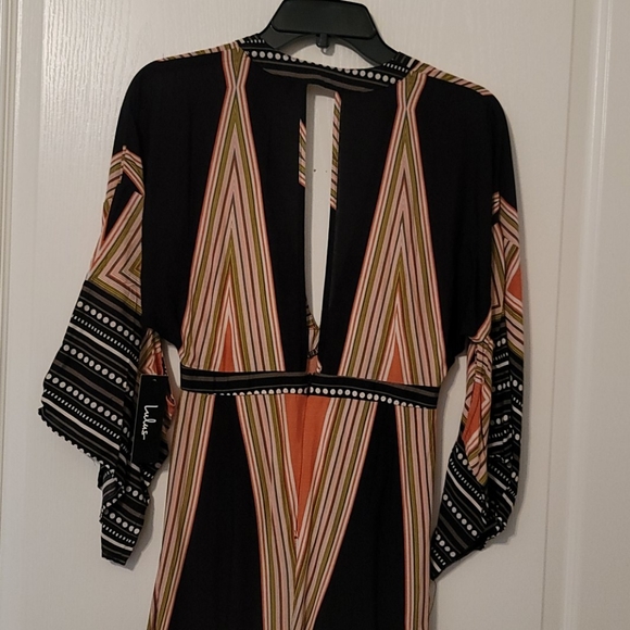 Bohemian maxi dress! Lulu's xs NWT - Picture 5 of 6